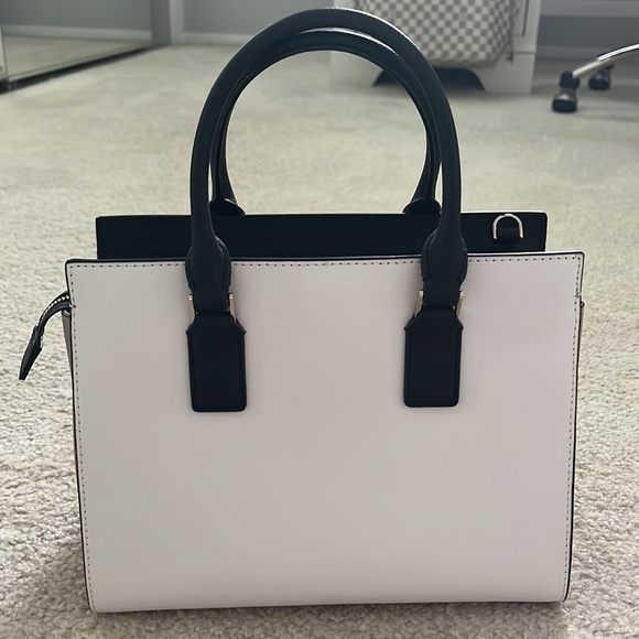 Kate spade black/white/tan fall bag - Picture 2 of 5